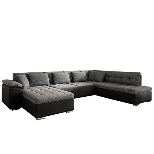 Eckcouch Ecksofa Niko Bis! Design Sofa Couch! mit Schlaffunktion und Bettkasten! U-Sofa Große Farbauswahl…