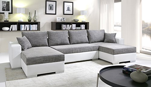 Sofa Couchgarnitur Couch Sofagarnitur TIGER 4 U Polstergarnitur Polsterecke Wohnlandschaft mit Schlaffunktion