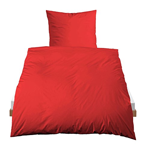 Traumhaft Schlafen - Castell - Markenbettwäsche 0040500 Bettwäsche Garnitur mit Kopfkissenbezug Linon 1x 135x200 cm + 1x…