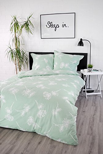 jilda-tex Bettwäsche 100% Baumwolle Design 135x200 cm mit Reißverschluss Bettbezug Bettgarnitur Verschiedene Designs…