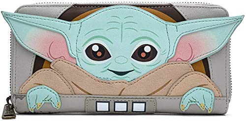 Loungefly Star Wars Baby Yoda in Crib The Mandalorian Wallet Gr. Einheitsgröße, Multi